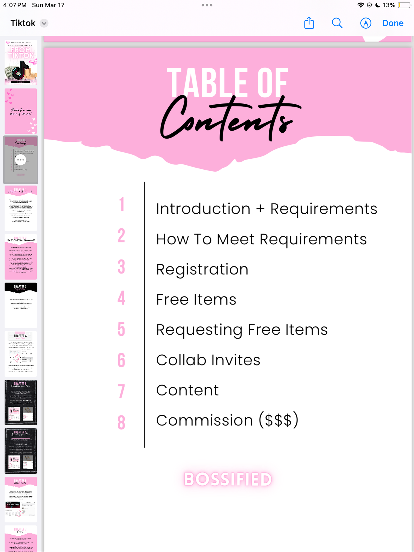 Monetize Your Tiktok Ebook