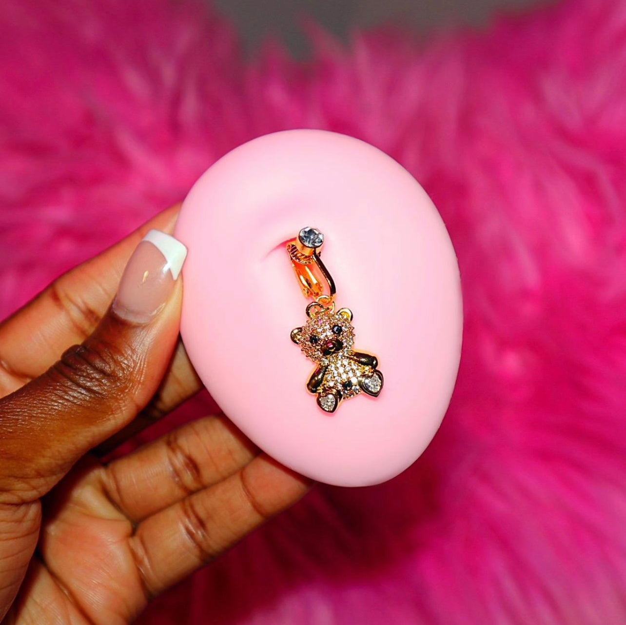 Gold Fake Belly Rings