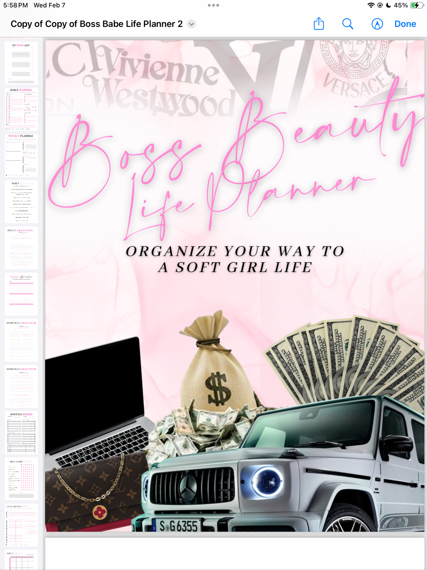 Boss Beauty Life Planner