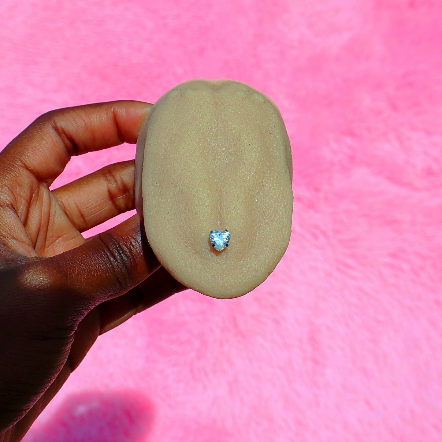 Heart Tongue Ring