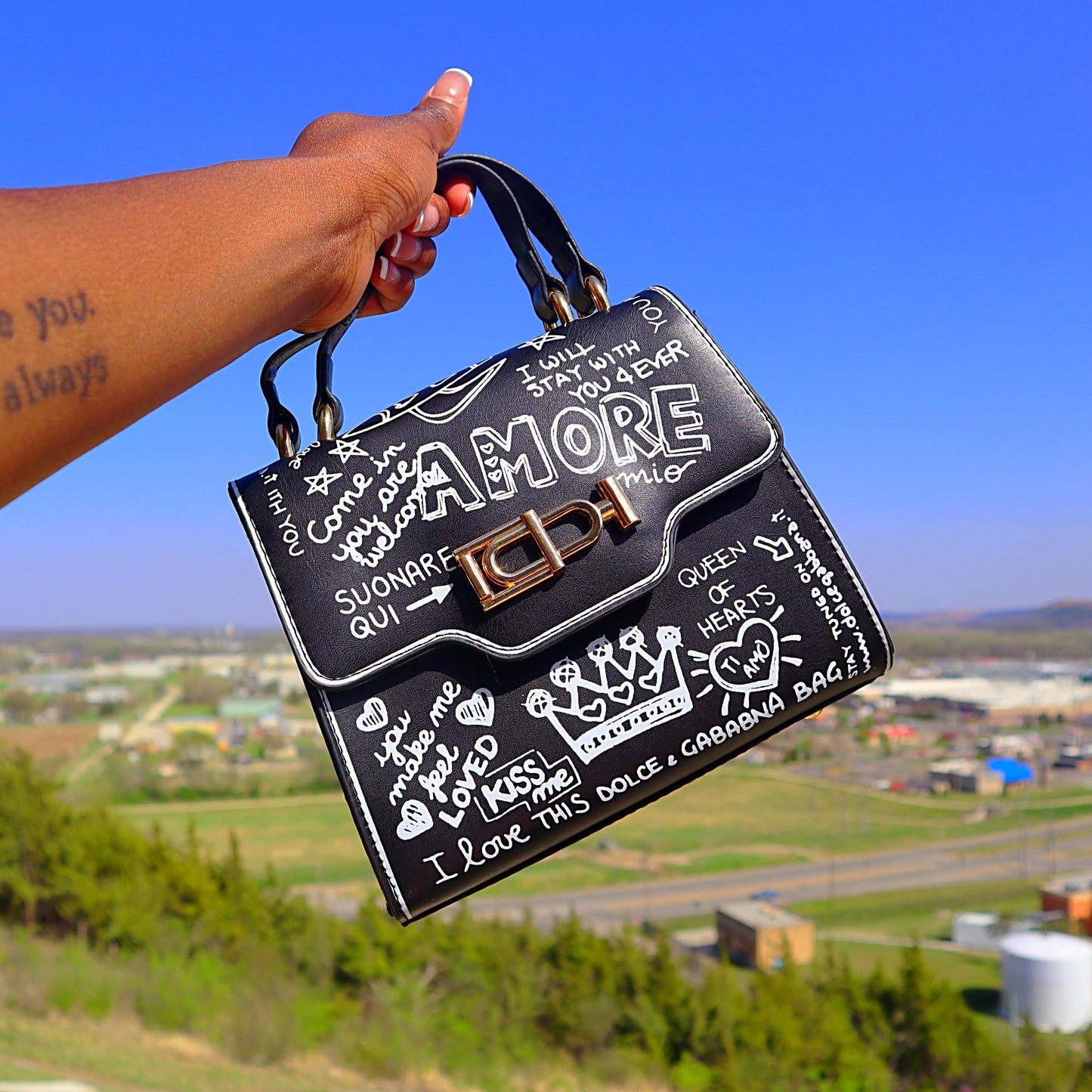 Black Amore Bag