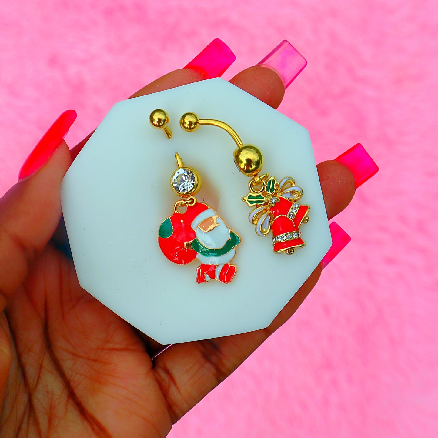 Christmas Belly Ring