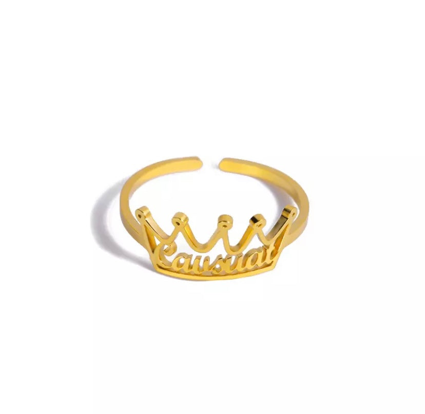Nameplate Ring