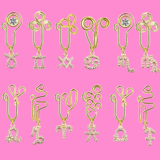 Fake Zodiac Nose Cuff
