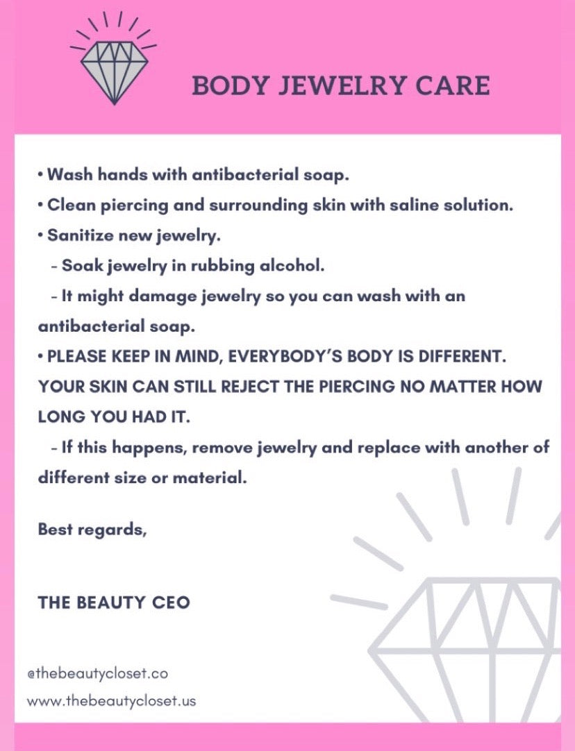 Heart Maternity Belly Ring