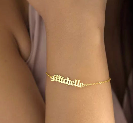Nameplate Bracelet