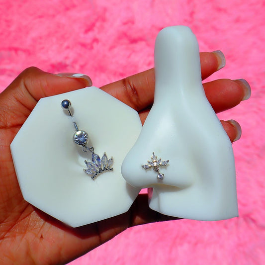 Crown Body Jewelry Set