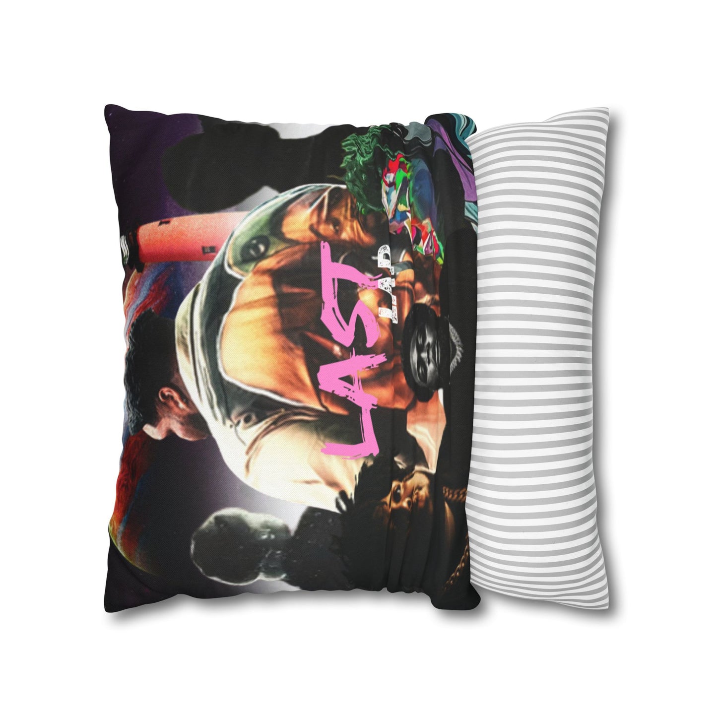 Rod Wave Polyester Square Pillowcase