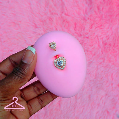 Sparky Heart Belly Ring (Wholesale)