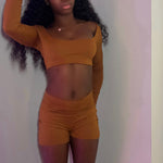 Brown 2 Piece Set