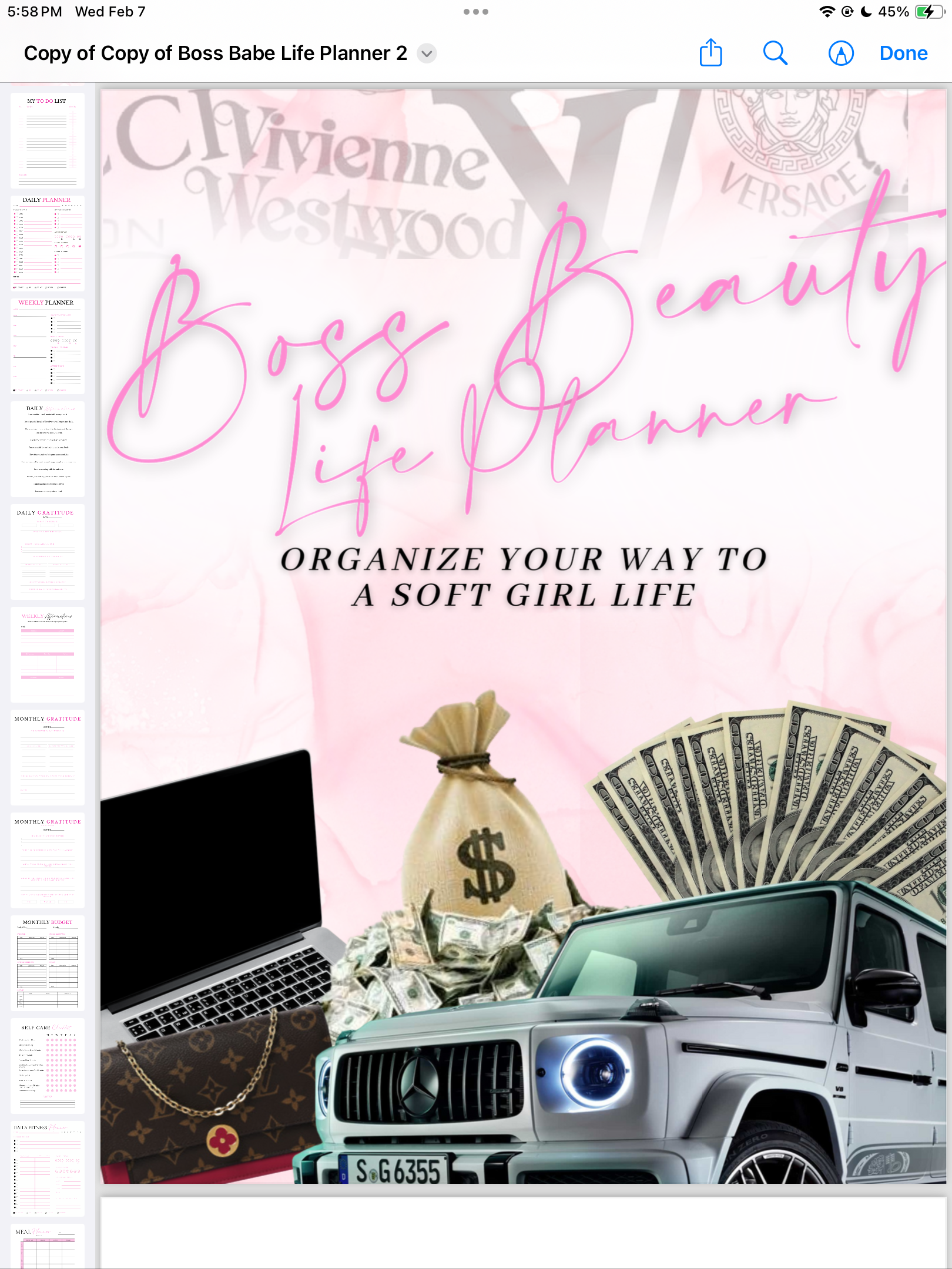 Boss Beauty Life Planner