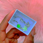 Pot Leaf Belly Ring (Wholesale)