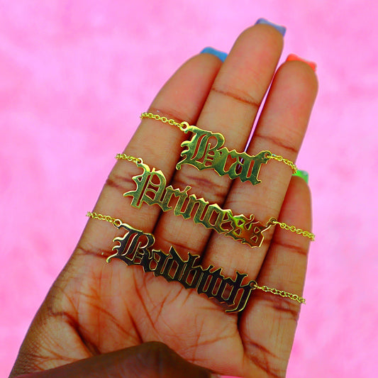 Label Me Necklaces