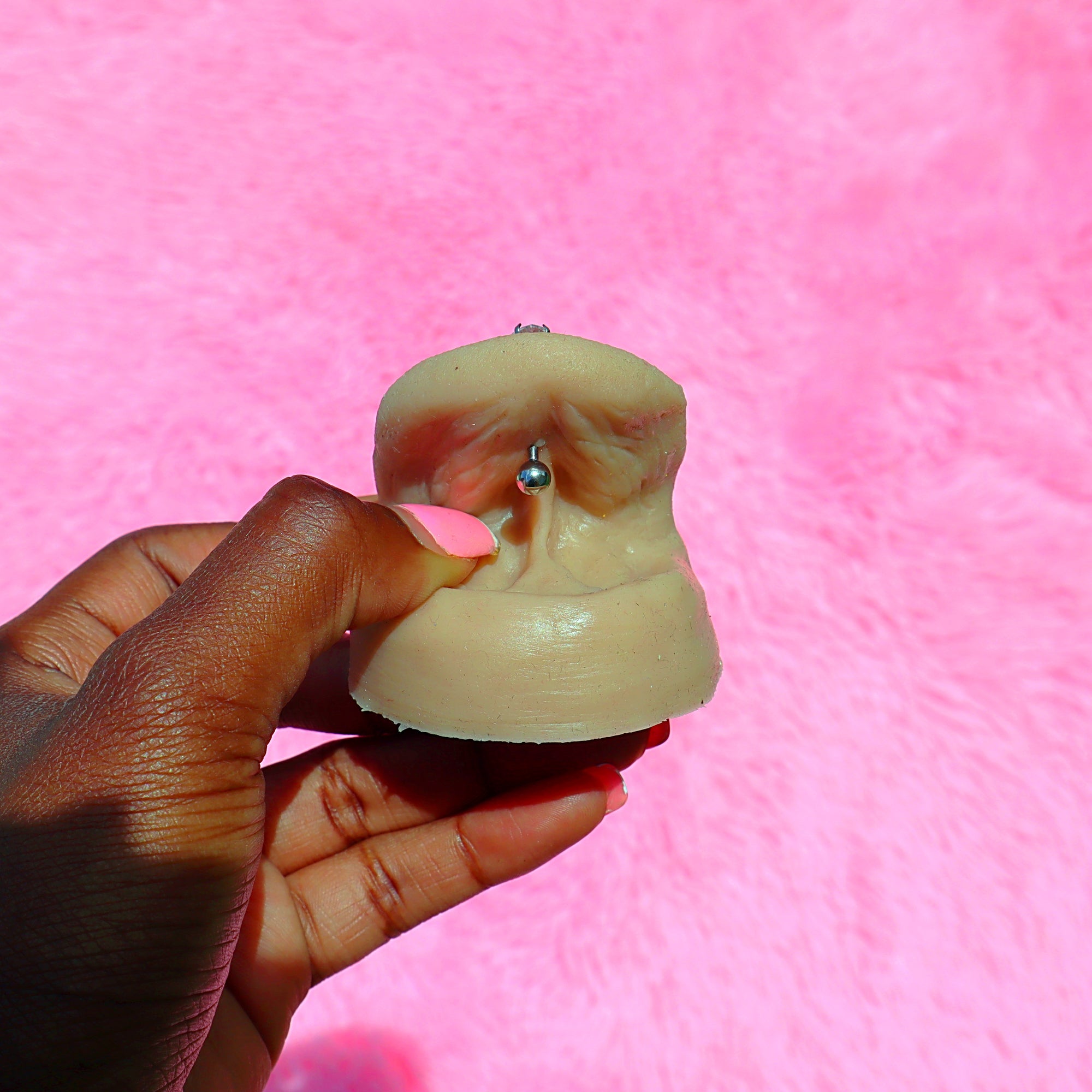 Heart Tongue Ring