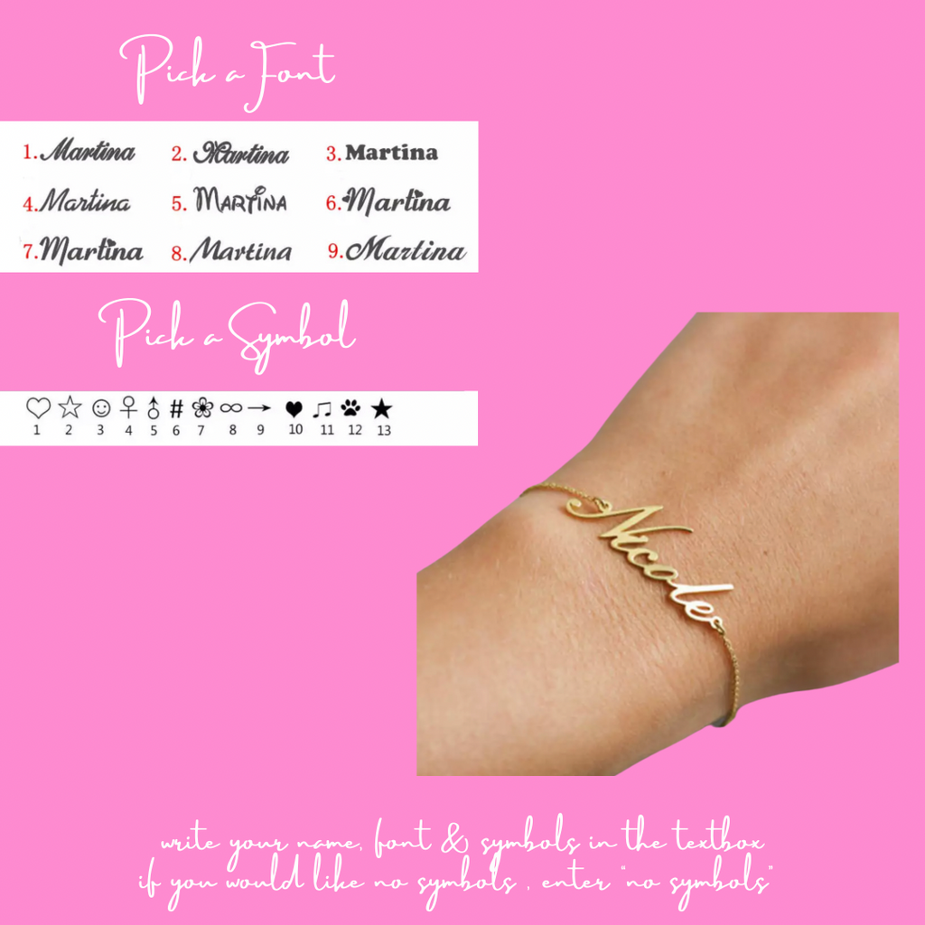 Nameplate Bracelet