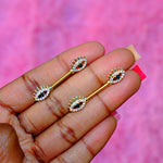 Evil Eye Nipple Rings